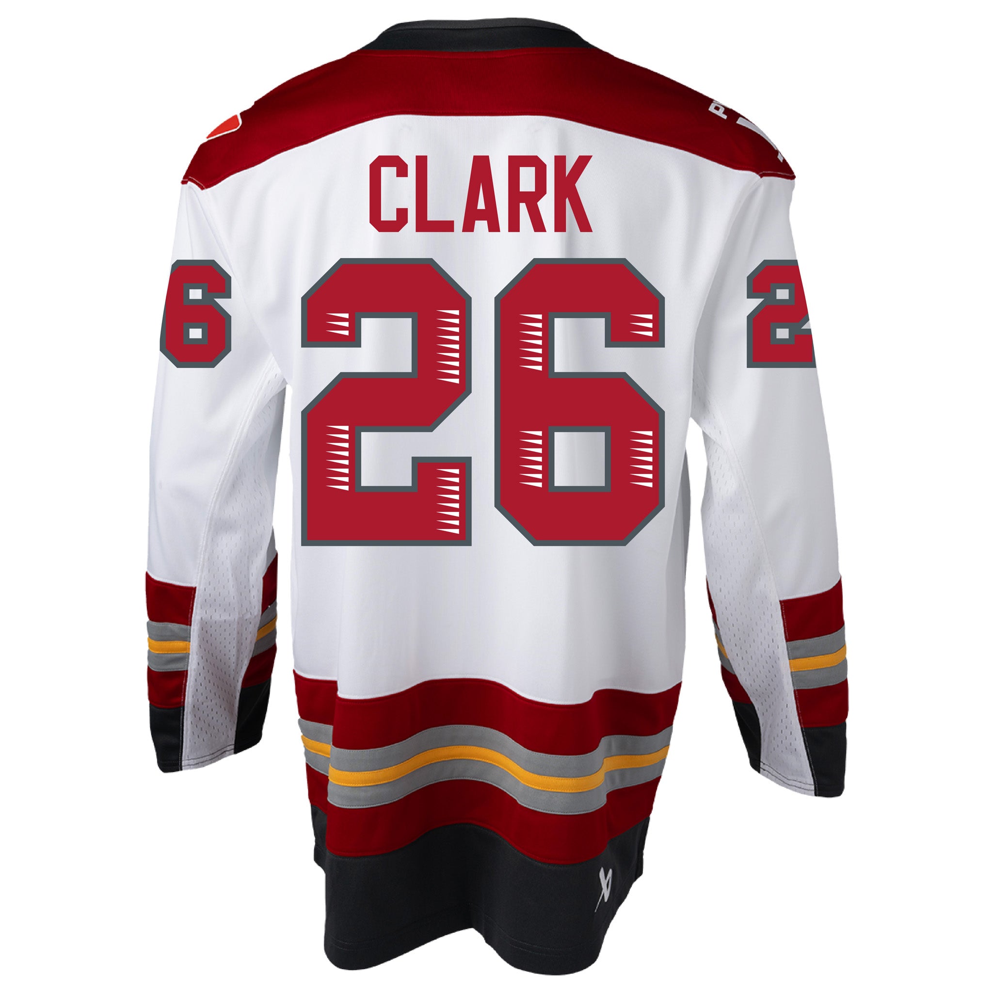 Adult Ottawa Charge Emily Clark Bauer Replica Away Jersey - Jersey in White