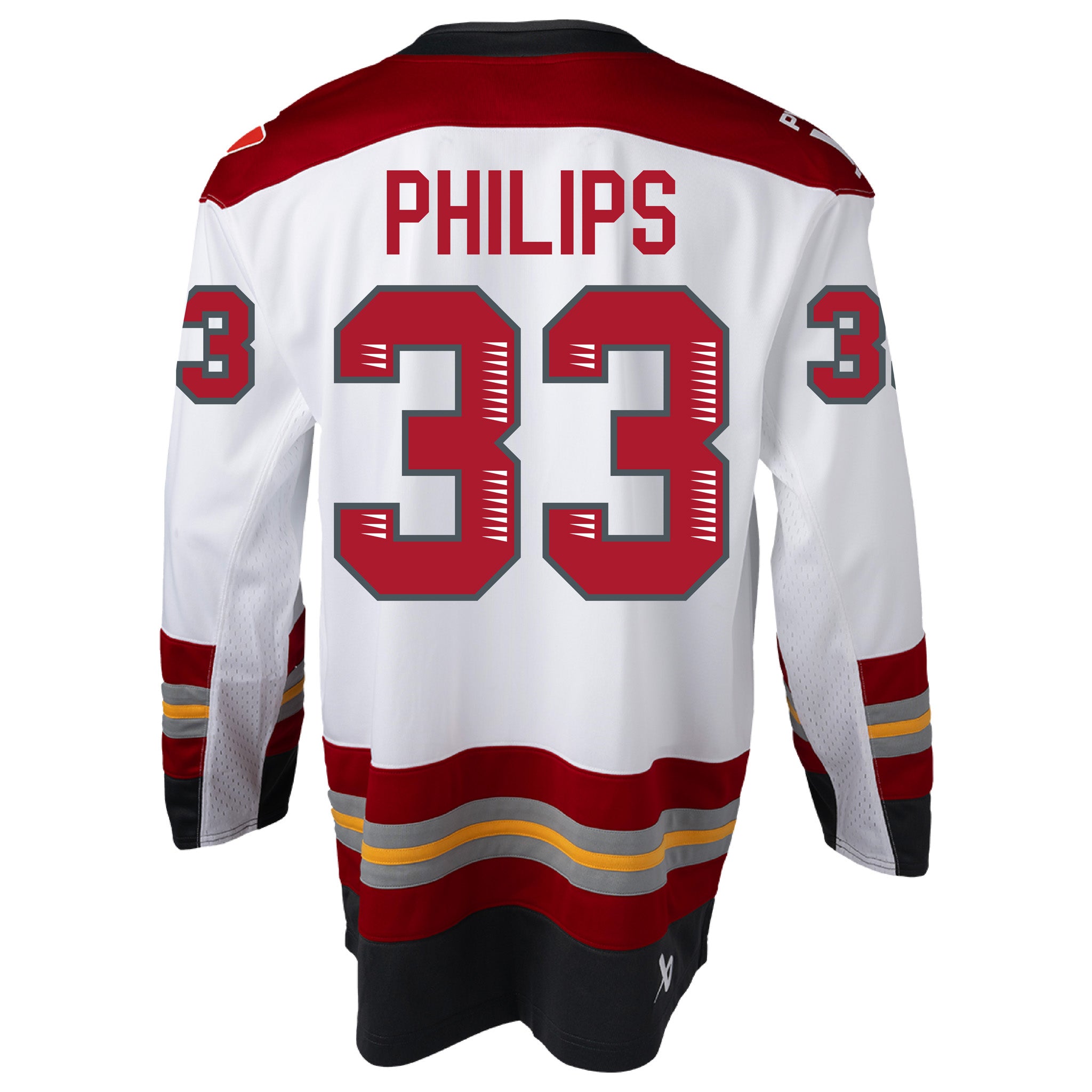 Adult Ottawa Charge Gwyneth Philips Bauer Replica Away Jersey - Jersey in White