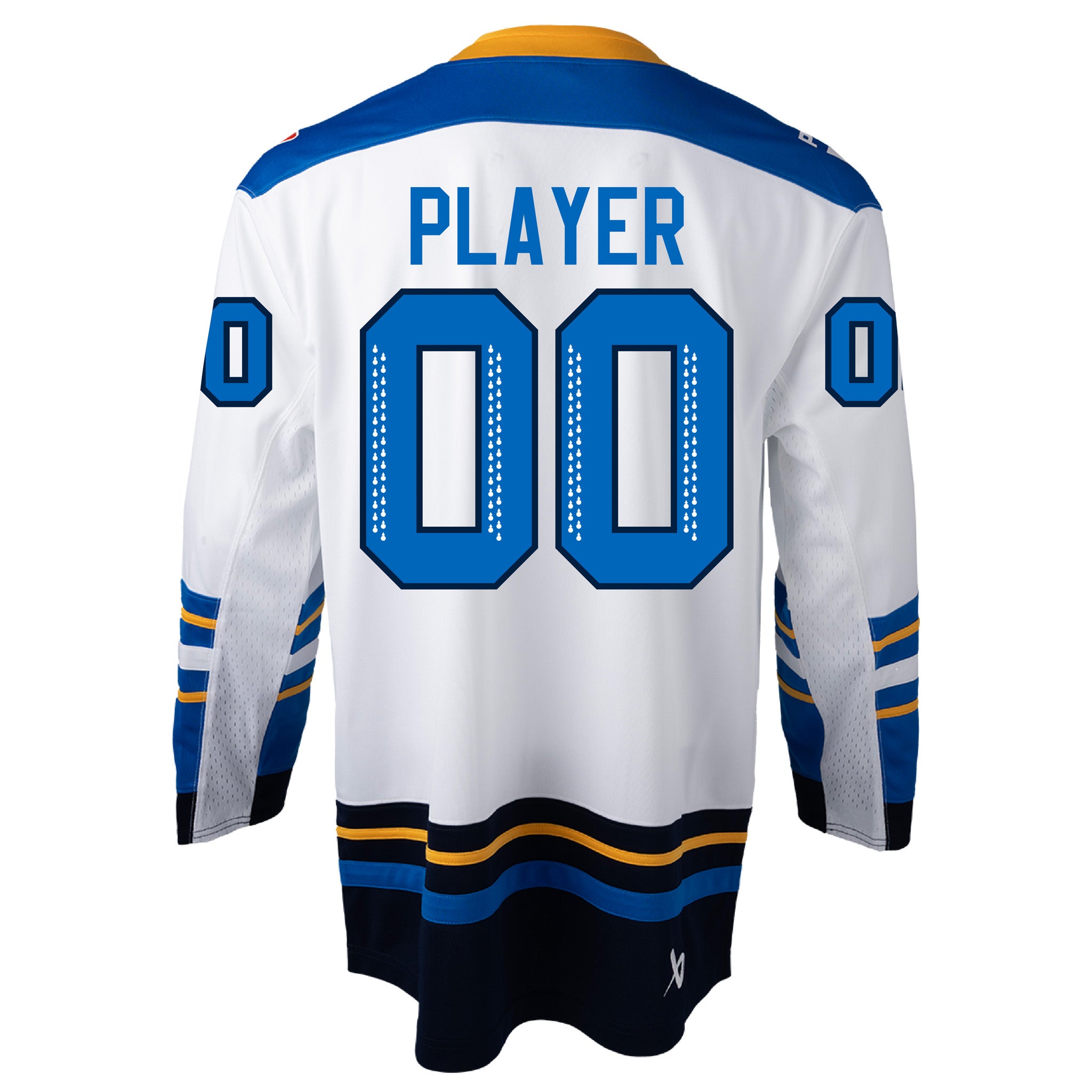 Adult Toronto Sceptres Player Roster Bauer Replica Away Jersey - Jersey in White