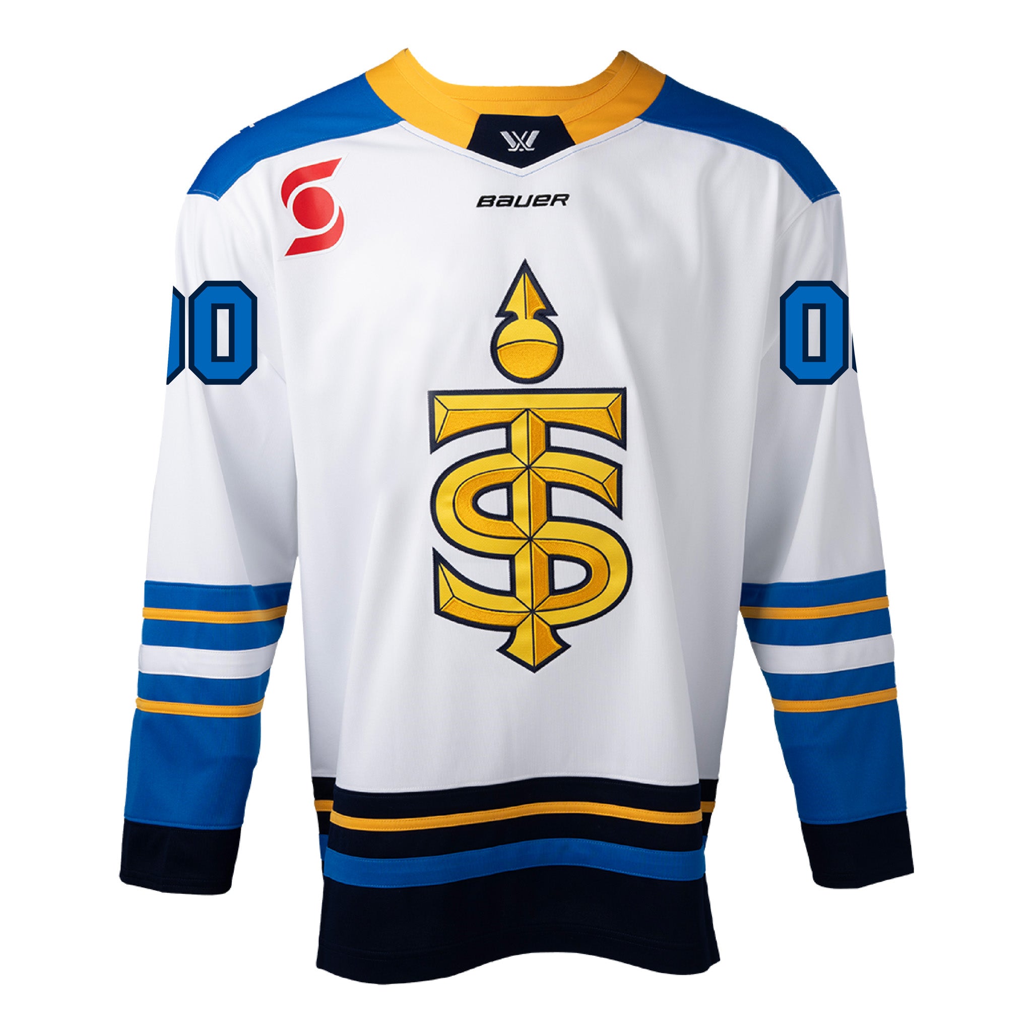 Adult Toronto Sceptres Player Roster Bauer Replica Away Jersey - Jersey in White