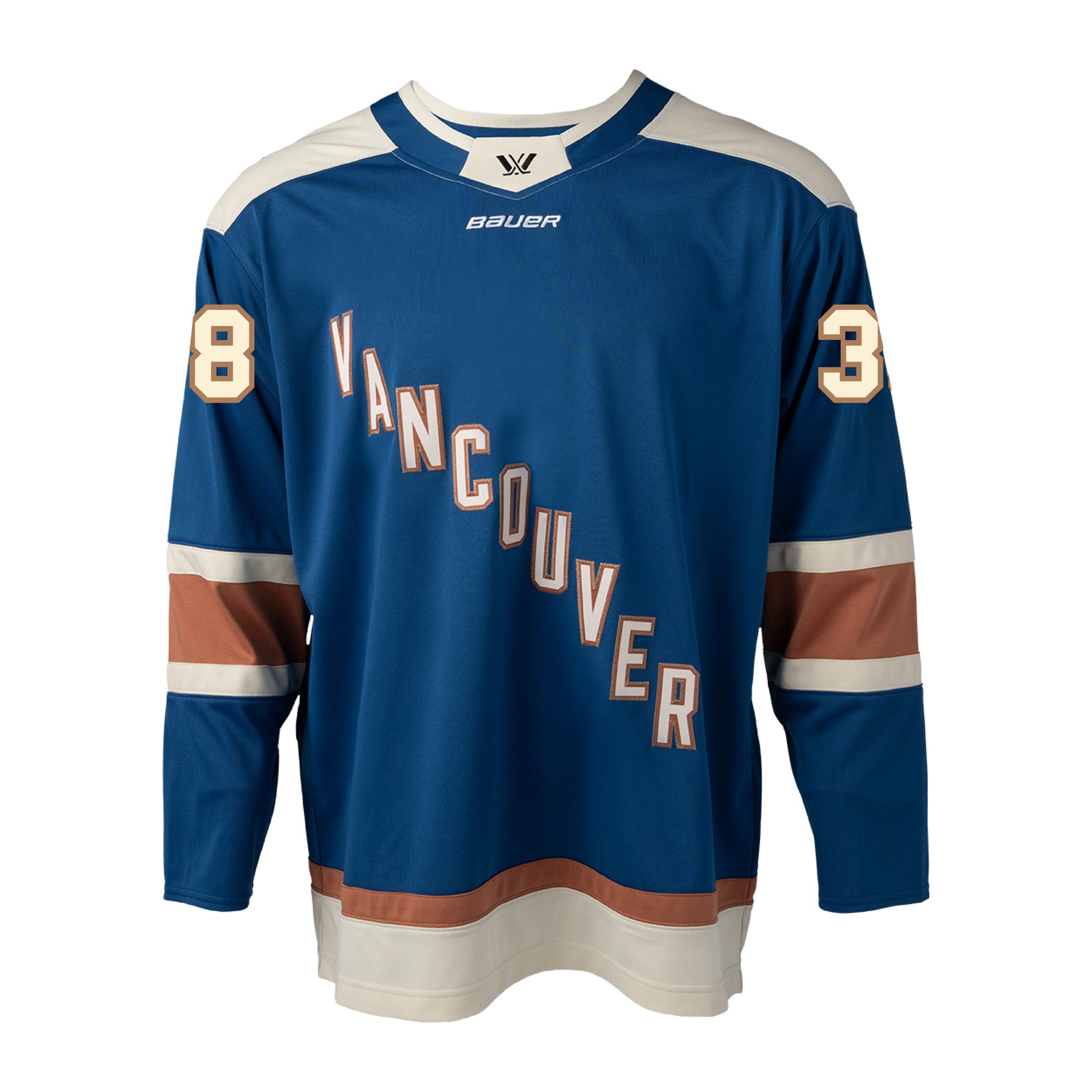 Adult PWHL Vancouver Emerance Maschmeyer Bauer Replica Home Jersey - Jersey in Blue