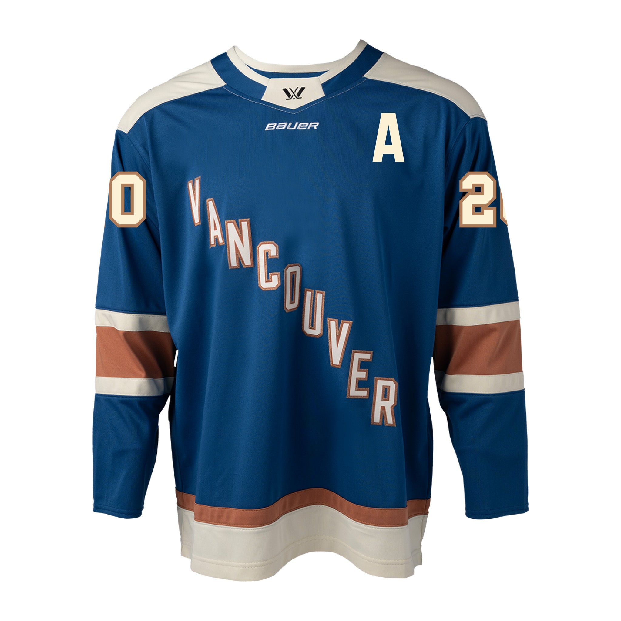 Adult PWHL Vancouver Sarah Nurse A Bauer Replica Home Jersey