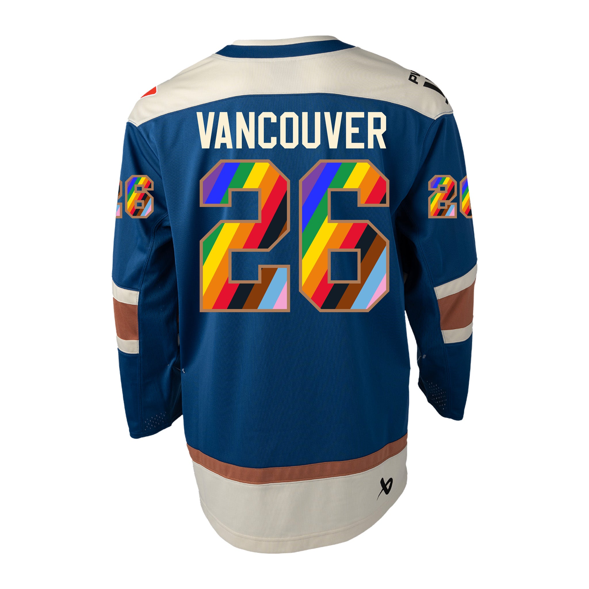 Adult PWHL Vancouver Bauer Pride Replica Home Jersey - Jersey in S