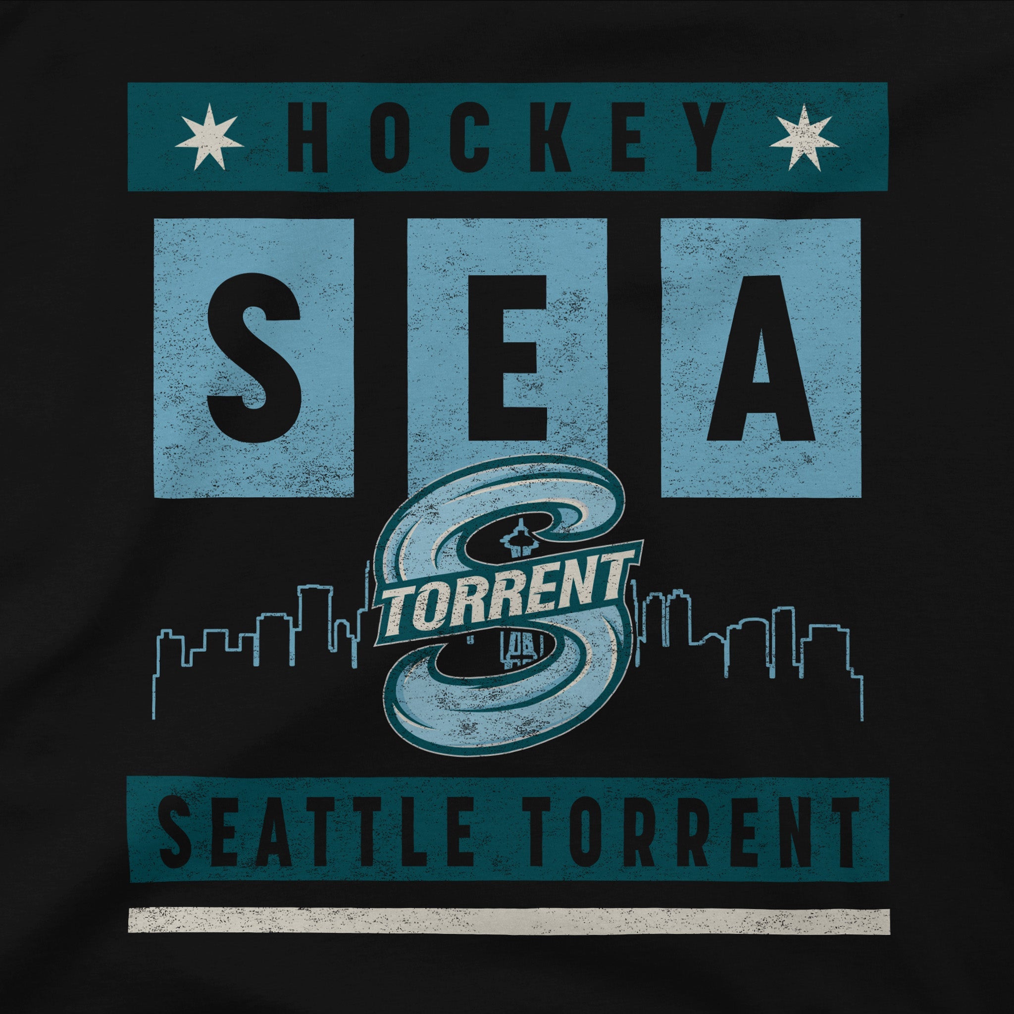 Adult Seattle Torrent Stadium Essentials Big Shot Urban T-Shirt - T-Shirt in Black