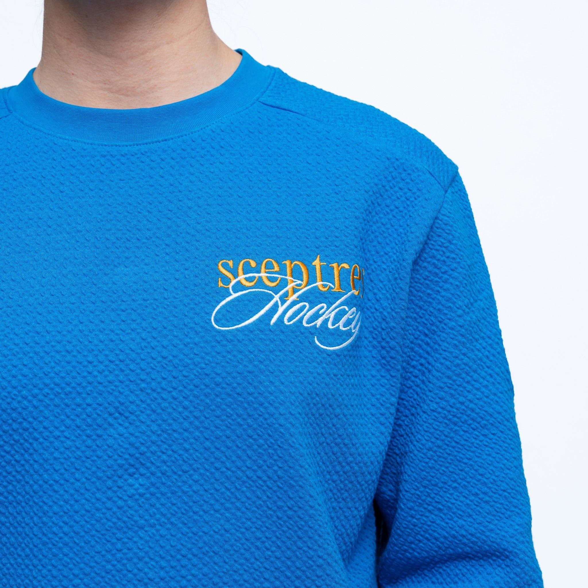 Adult Toronto Sceptres Royalty Waffle Crew - Crewneck in XS