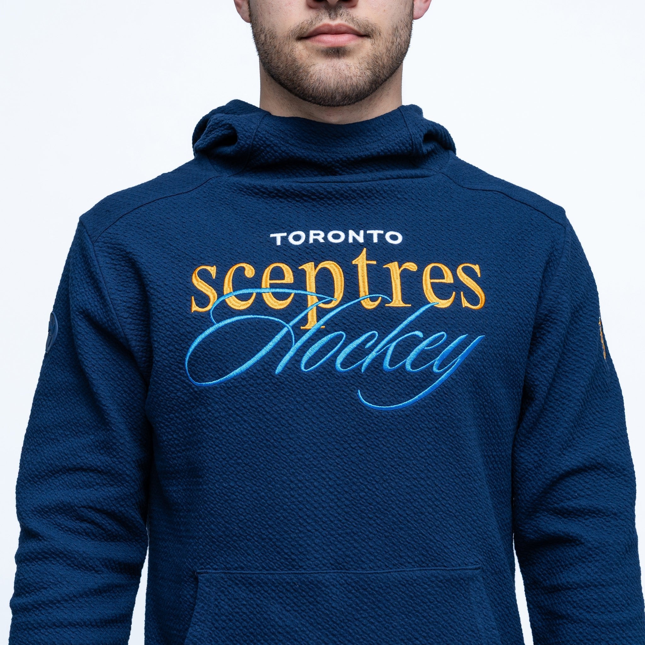 Adult Toronto Sceptres Royalty Waffle Hoodie - Hoodie in XS