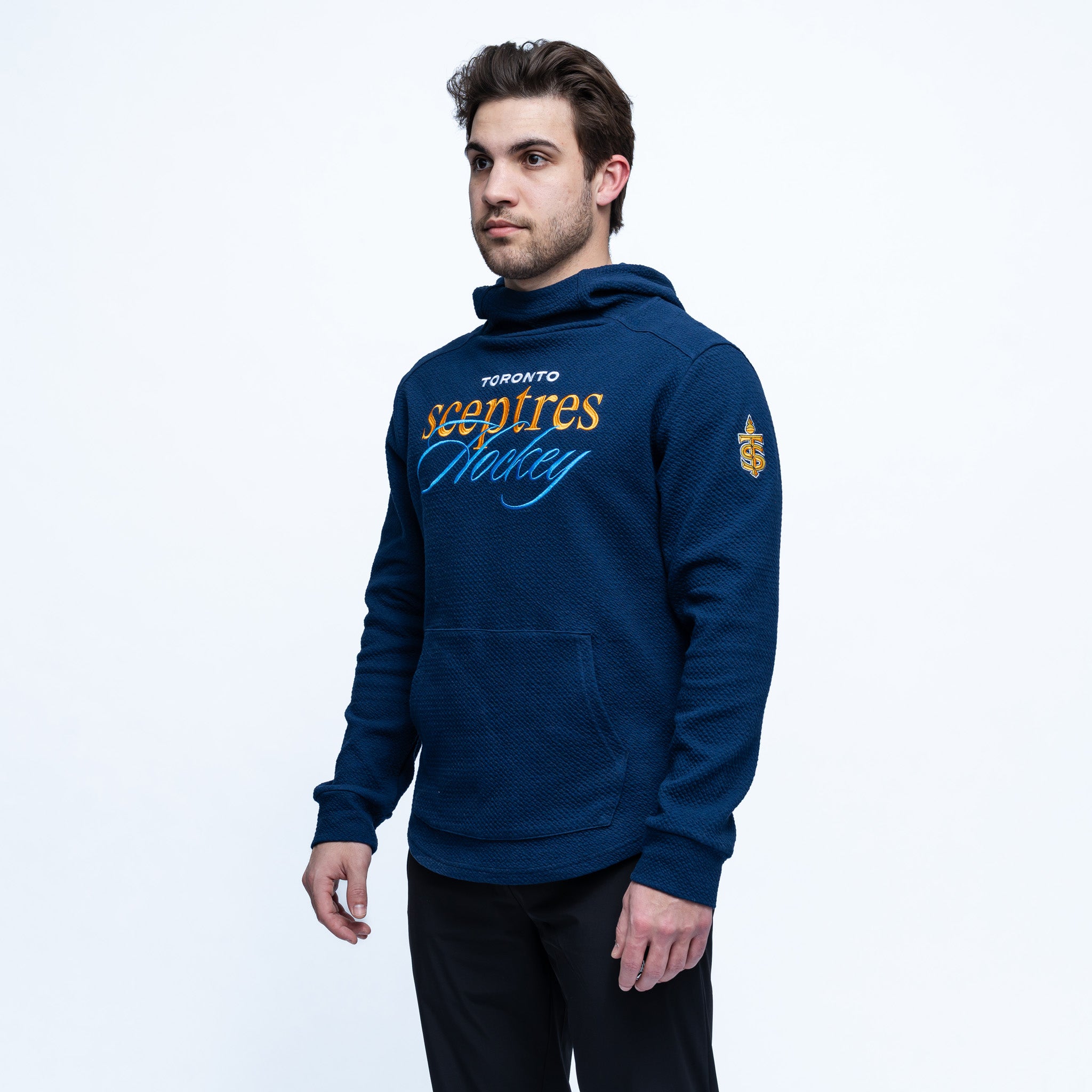 Adult Toronto Sceptres Royalty Waffle Hoodie - Hoodie in XS