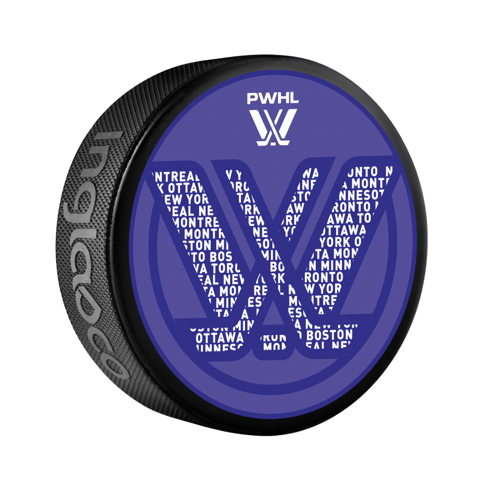 PWHL Souvenir Puck