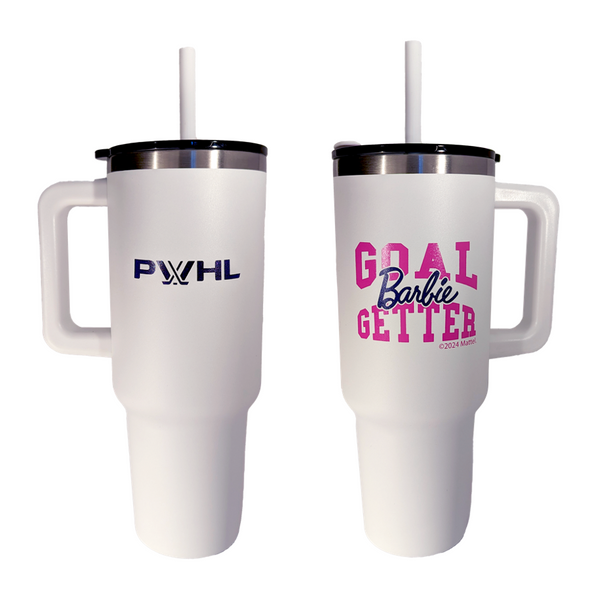 PWHL x Barbie Goal Getter 40oz Tumbler