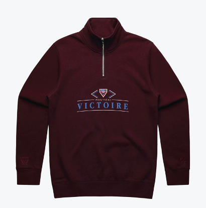 Montreal Victoire Unisex Peace Collective Fleece Quarter Zip