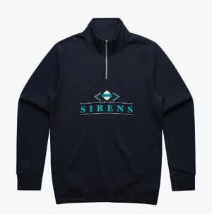 New York Sirens Unisex Peace Collective Fleece Quarter Zip