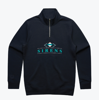 New York Sirens Unisex Peace Collective Fleece Quarter Zip