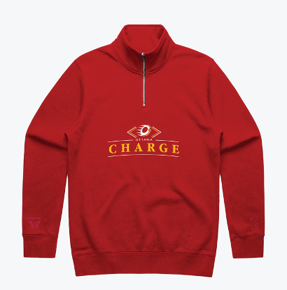 Ottawa Charge Unisex Peace Collective Fleece Quarter Zip