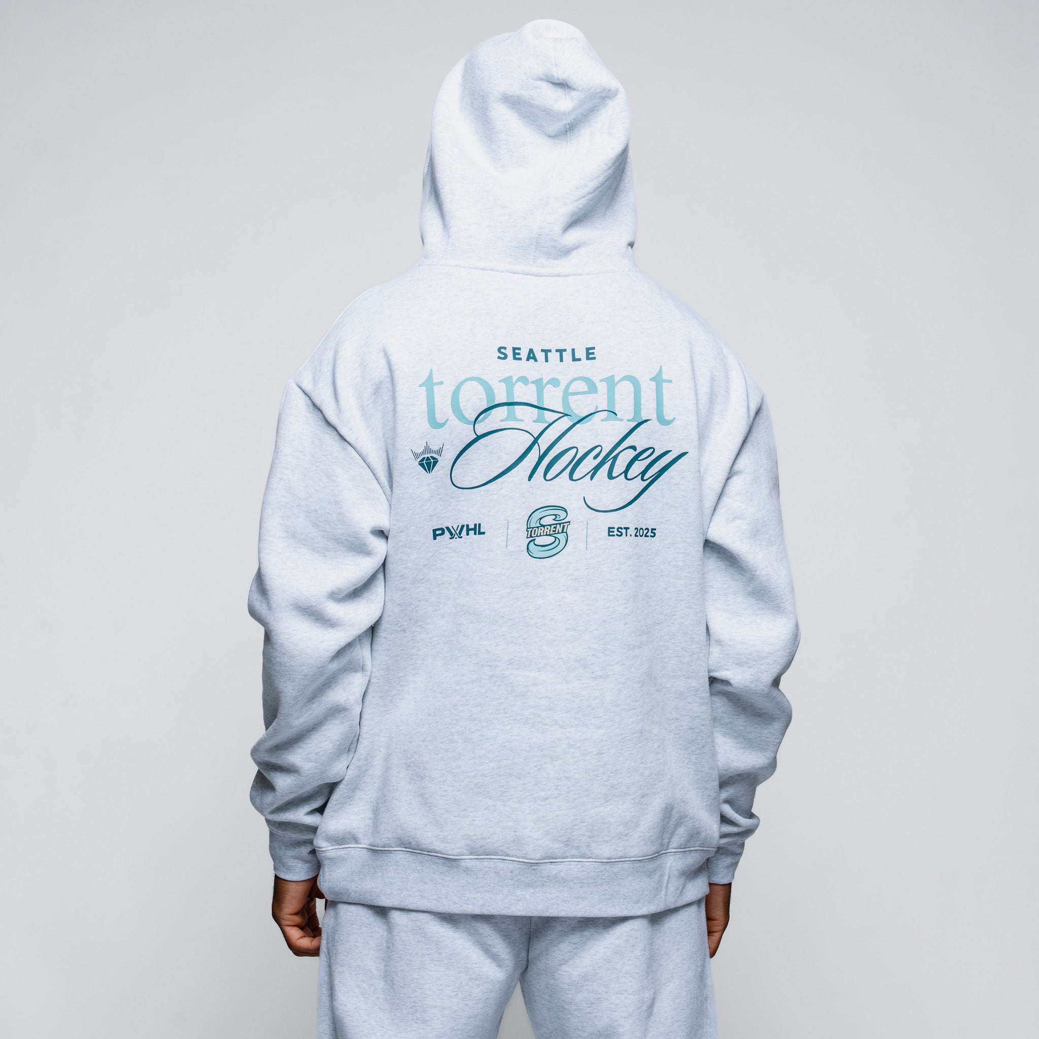 Adult Seattle Torrent Royalty Relaxed Hoodie - Hoodie in XS