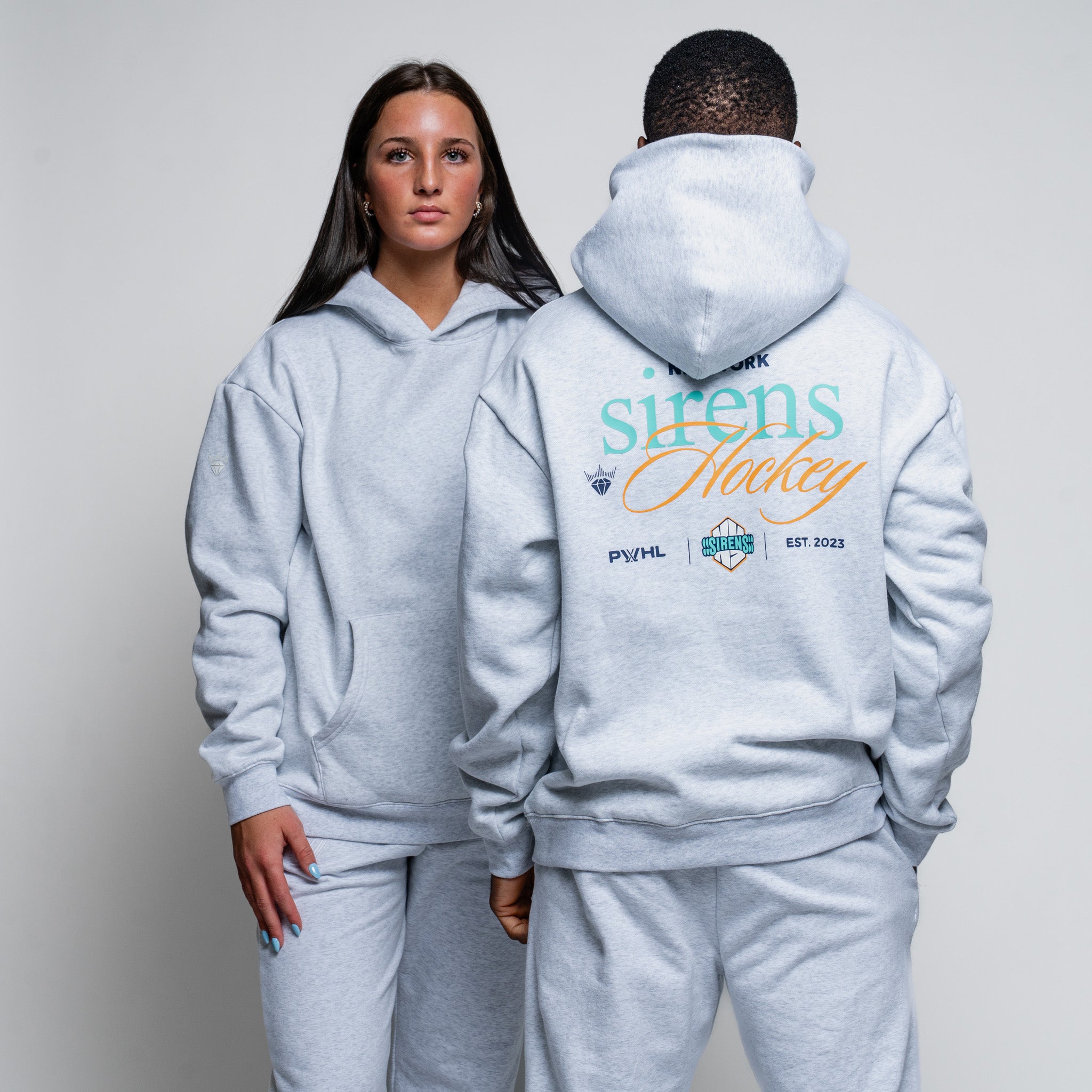 Adult New York Sirens Royalty Relaxed Hoodie - Hoodie in XS