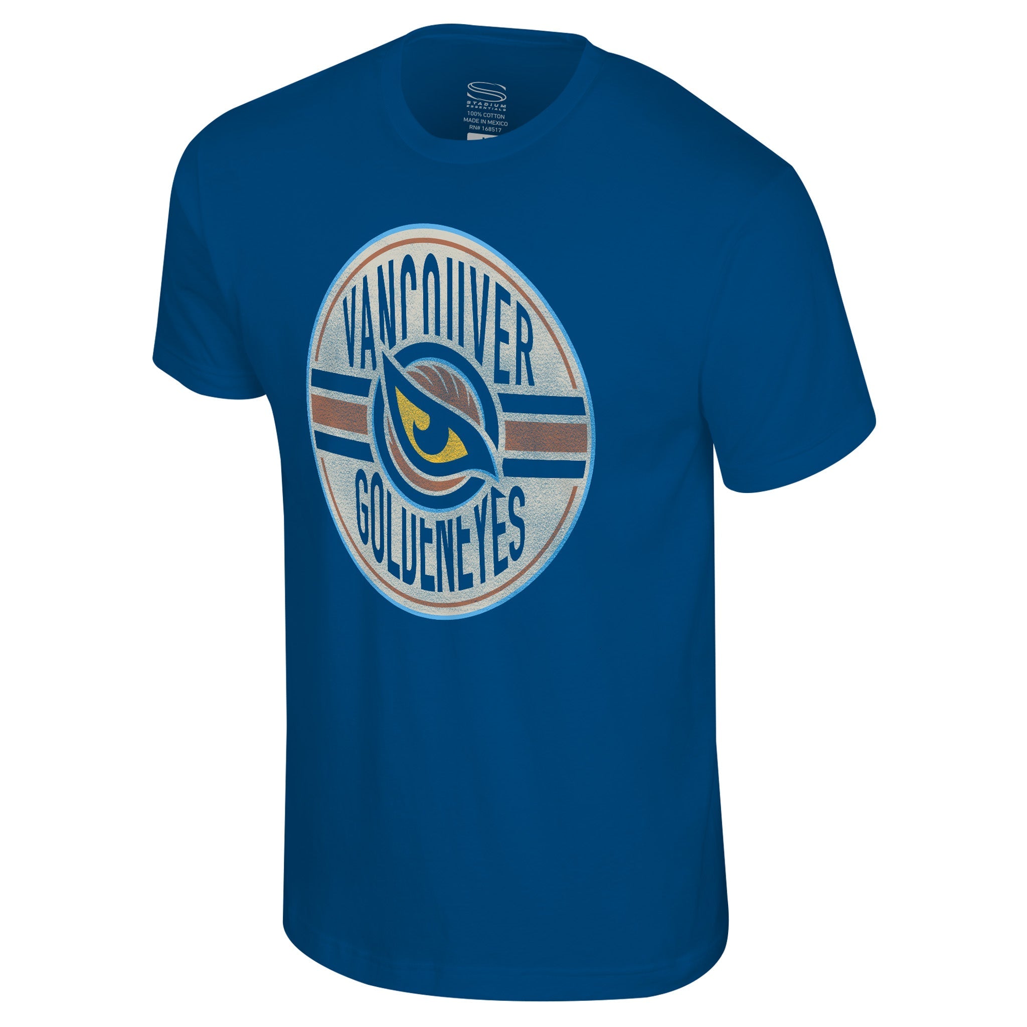 Adult Vancouver Goldeneyes Stadium Essentials Seal T-Shirt - T-Shirt in Blue