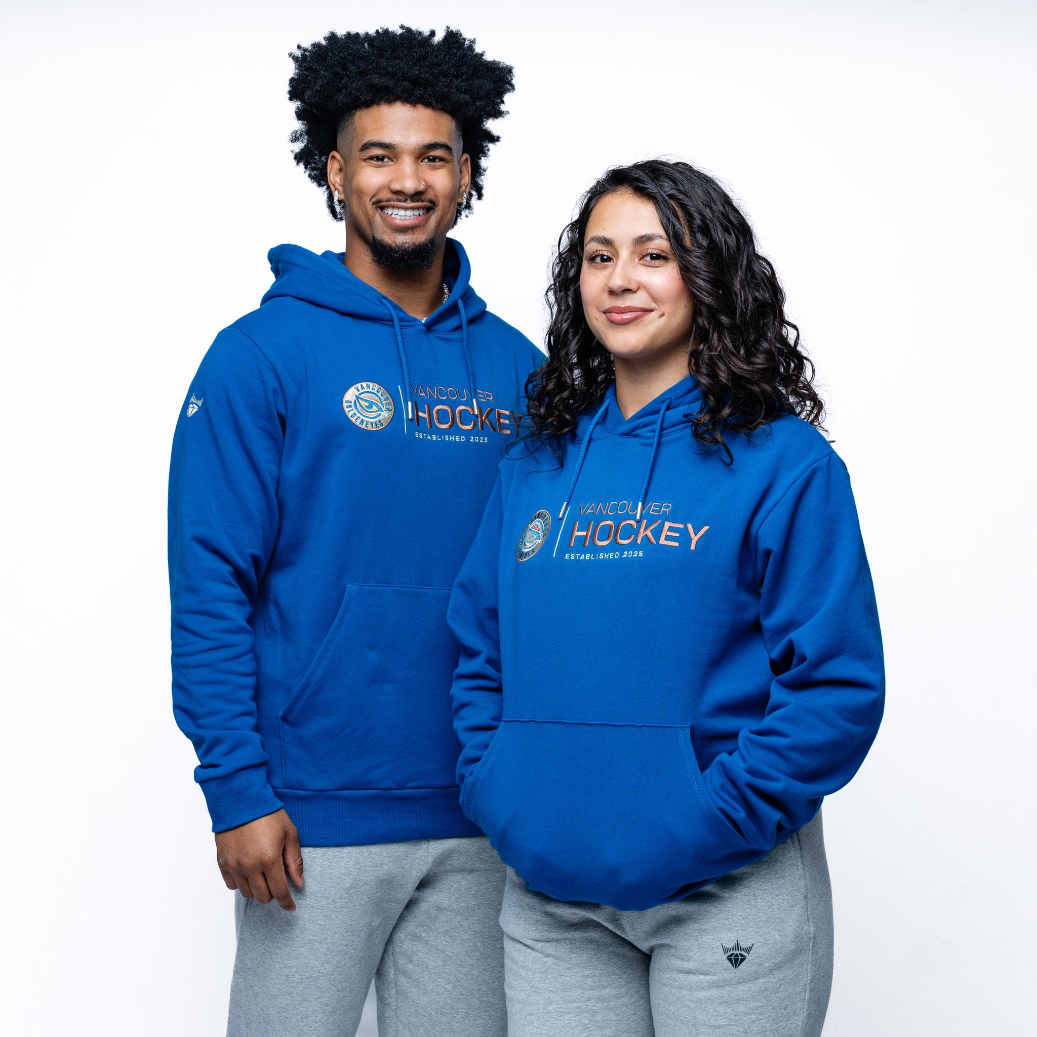 Adult Vancouver Goldeneyes Royalty Citymark Cloud Hoodie - Hoodie in Blue