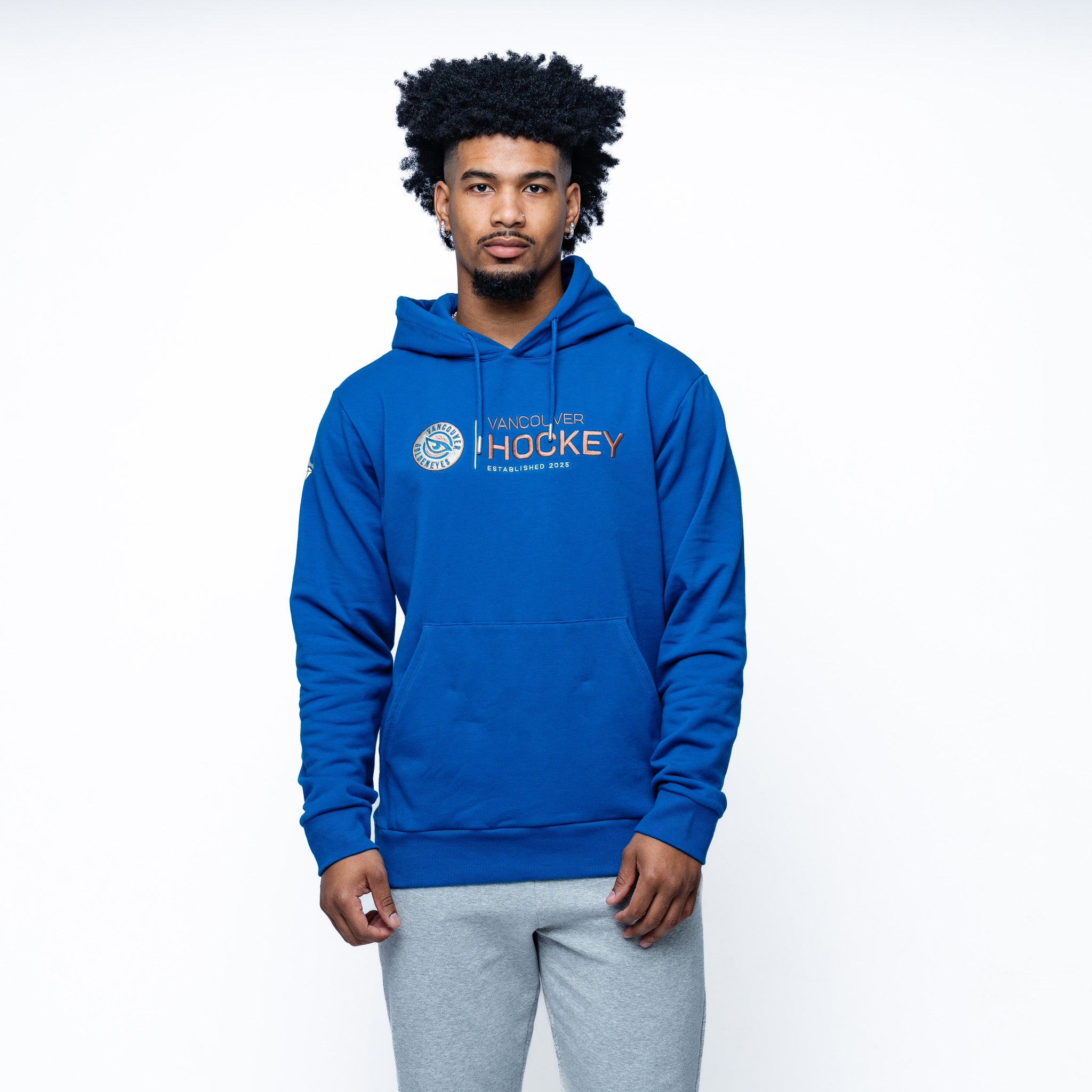 Adult Vancouver Goldeneyes Royalty Citymark Cloud Hoodie - Hoodie in Blue