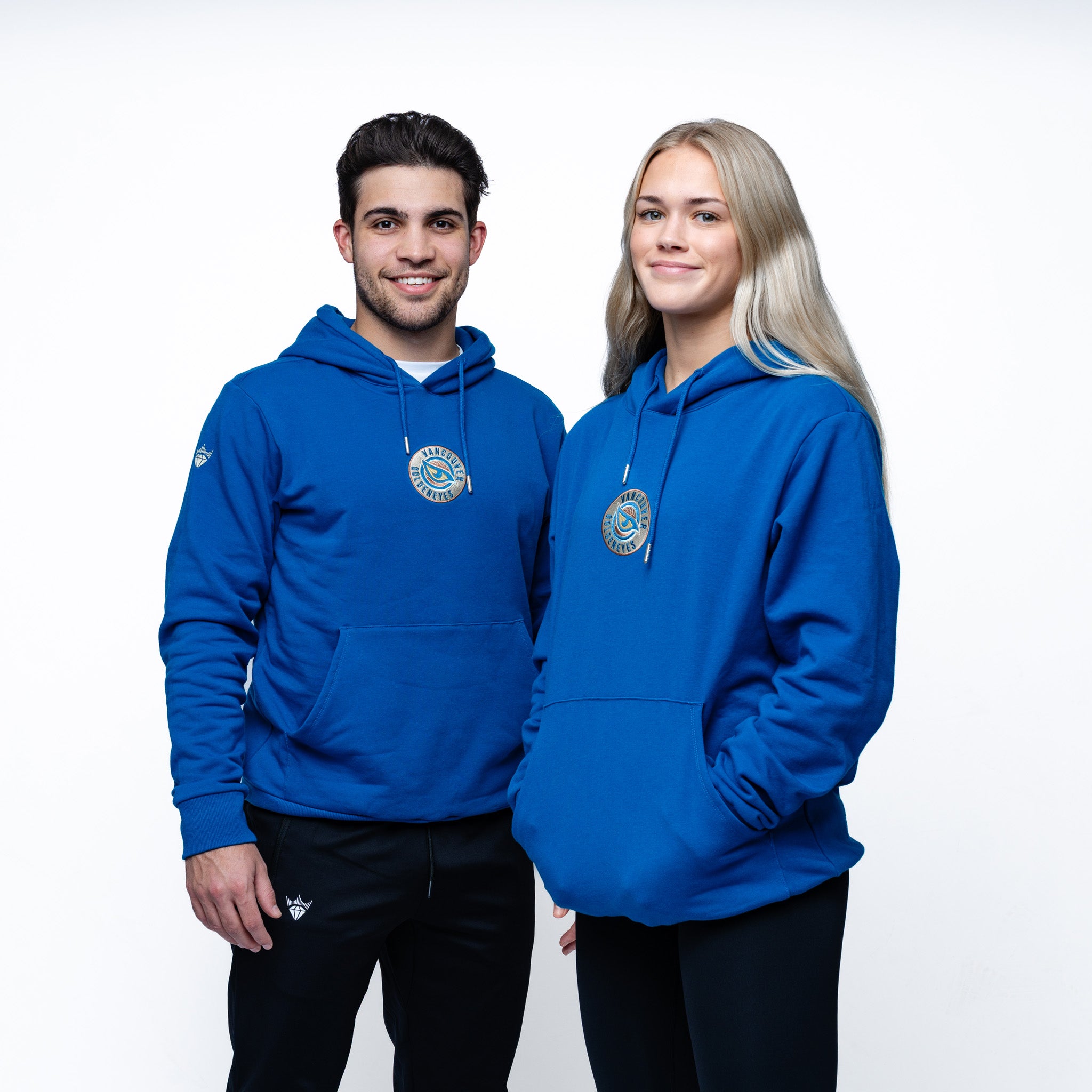 Adult Vancouver Goldeneyes Royalty Heritage Cloud Hoodie - Hoodie in Blue