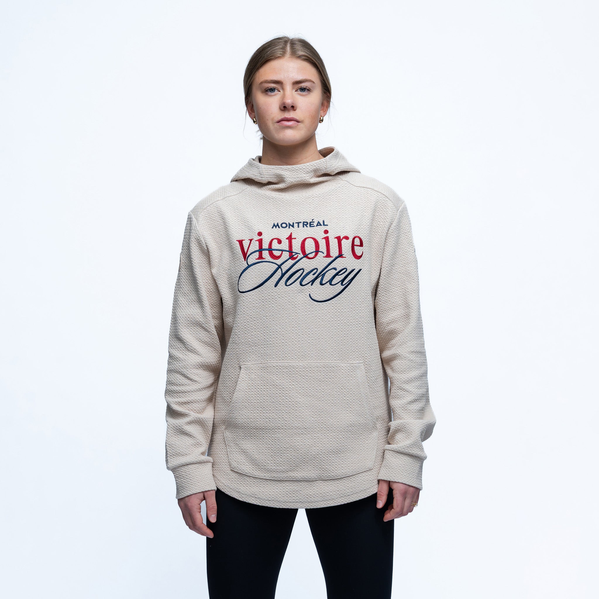 Adult Montreal Victoire Royalty Waffle Hoodie - Hoodie in XS