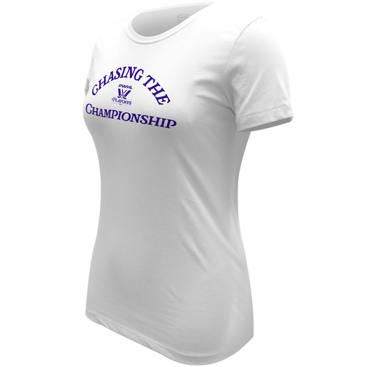 T-shirt essentiel du stade des séries éliminatoires de la PWHL à la poursuite du championnat